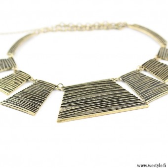 <p>Ett snyggt och trendigt halsband med en touch av vintage.</p>